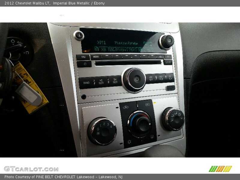 Imperial Blue Metallic / Ebony 2012 Chevrolet Malibu LT