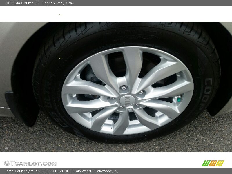 Bright Silver / Gray 2014 Kia Optima EX