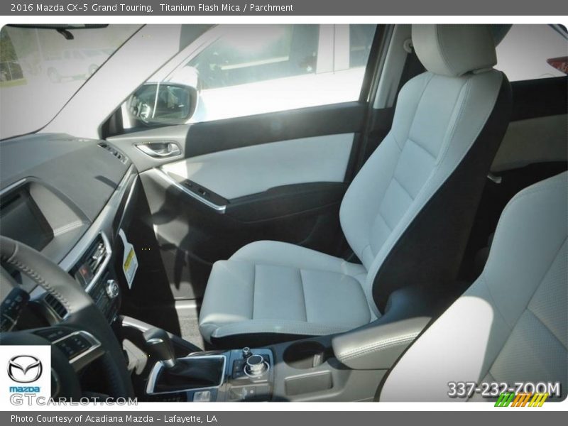 Titanium Flash Mica / Parchment 2016 Mazda CX-5 Grand Touring