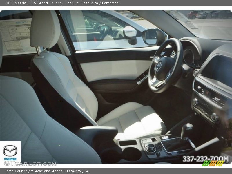 Titanium Flash Mica / Parchment 2016 Mazda CX-5 Grand Touring