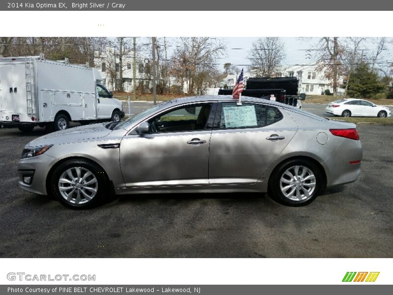 Bright Silver / Gray 2014 Kia Optima EX