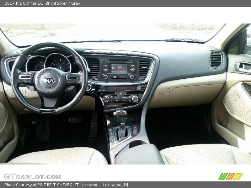 Bright Silver / Gray 2014 Kia Optima EX