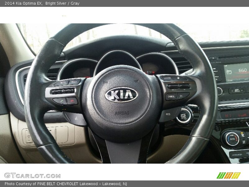 Bright Silver / Gray 2014 Kia Optima EX