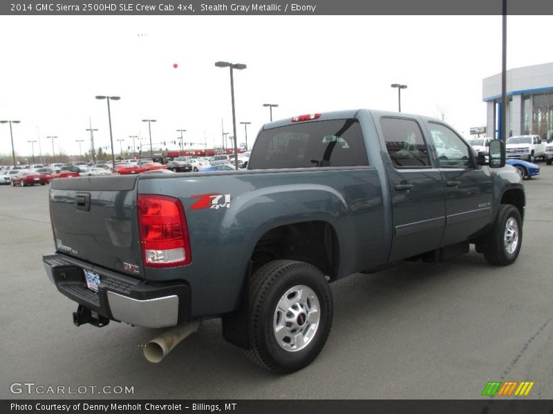 Stealth Gray Metallic / Ebony 2014 GMC Sierra 2500HD SLE Crew Cab 4x4
