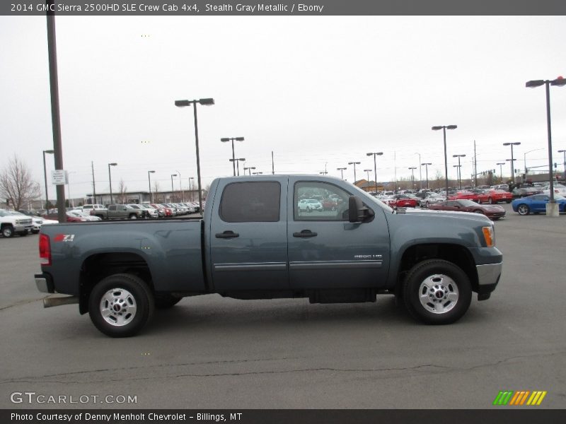 Stealth Gray Metallic / Ebony 2014 GMC Sierra 2500HD SLE Crew Cab 4x4