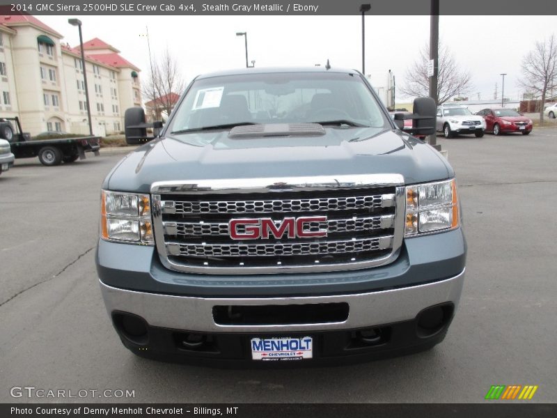 Stealth Gray Metallic / Ebony 2014 GMC Sierra 2500HD SLE Crew Cab 4x4