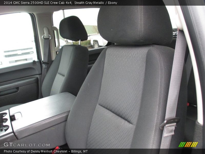 Stealth Gray Metallic / Ebony 2014 GMC Sierra 2500HD SLE Crew Cab 4x4