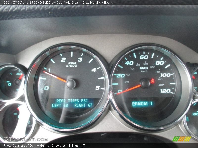 Stealth Gray Metallic / Ebony 2014 GMC Sierra 2500HD SLE Crew Cab 4x4