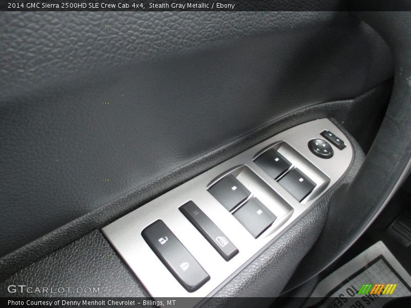 Stealth Gray Metallic / Ebony 2014 GMC Sierra 2500HD SLE Crew Cab 4x4