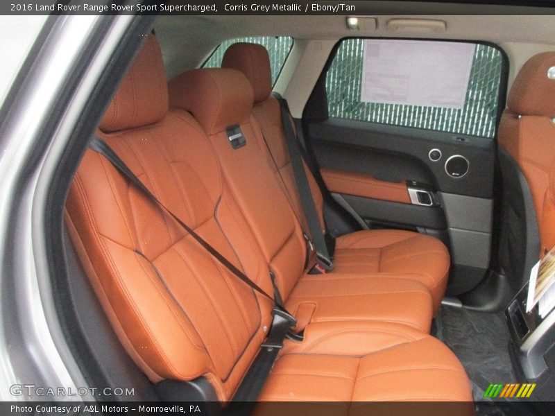 Rear Seat of 2016 Range Rover Sport Supercharged