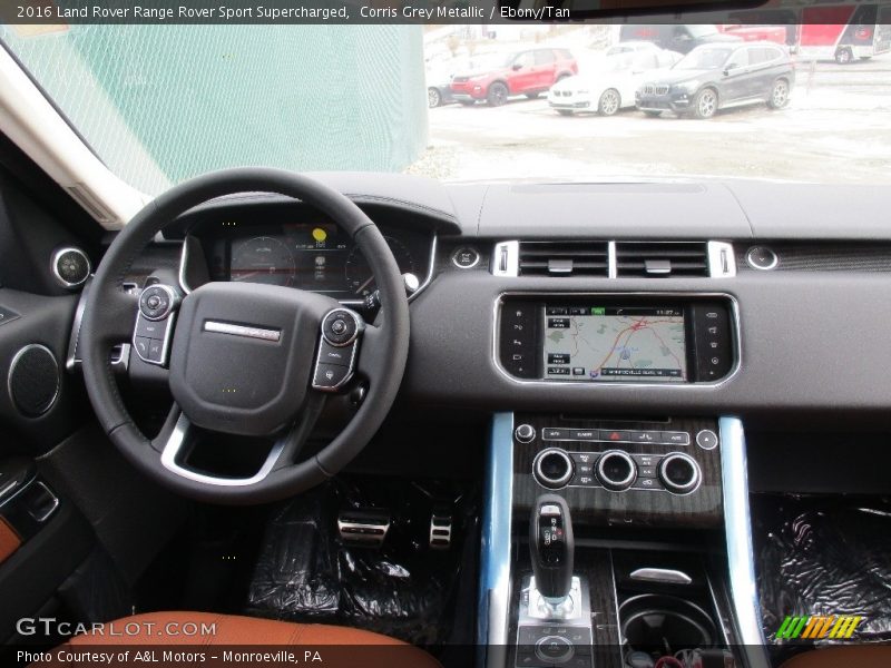 Dashboard of 2016 Range Rover Sport Supercharged