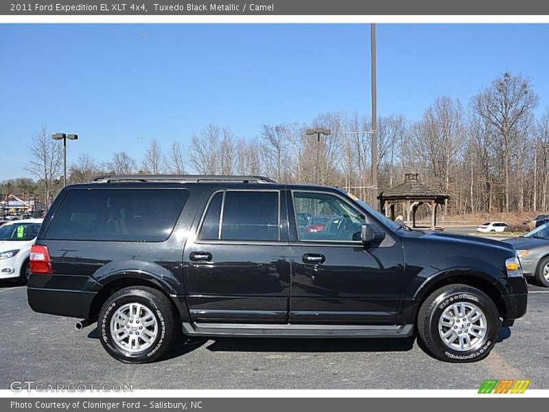 Tuxedo Black Metallic / Camel 2011 Ford Expedition EL XLT 4x4
