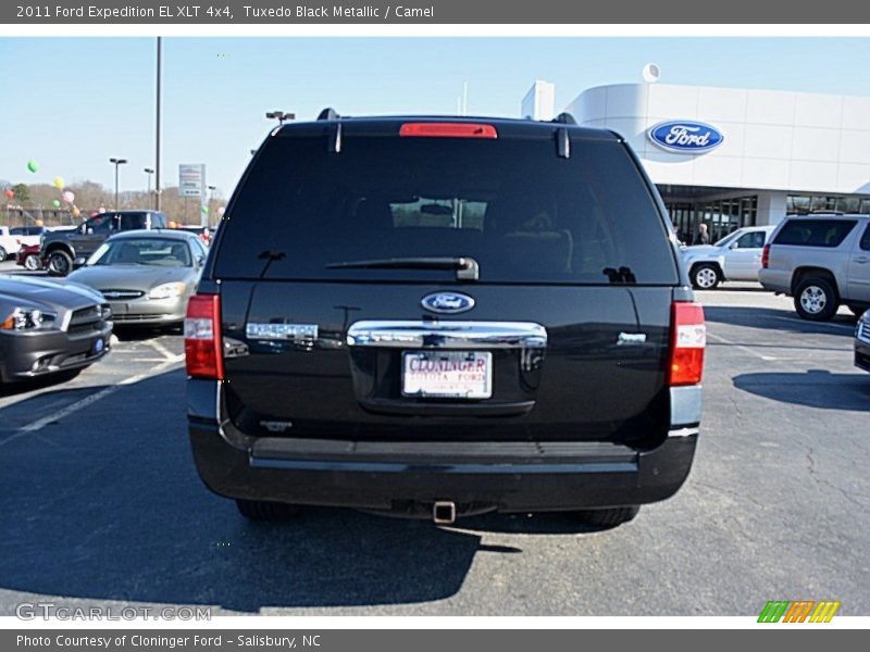 Tuxedo Black Metallic / Camel 2011 Ford Expedition EL XLT 4x4