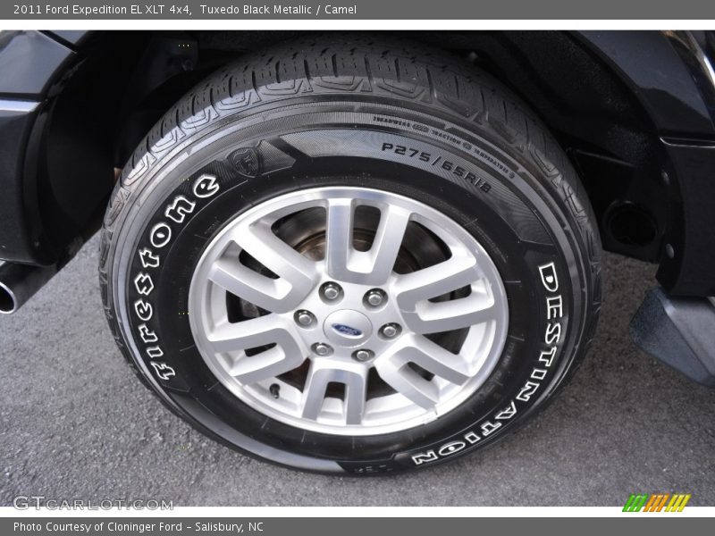 Tuxedo Black Metallic / Camel 2011 Ford Expedition EL XLT 4x4