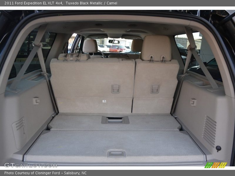 Tuxedo Black Metallic / Camel 2011 Ford Expedition EL XLT 4x4