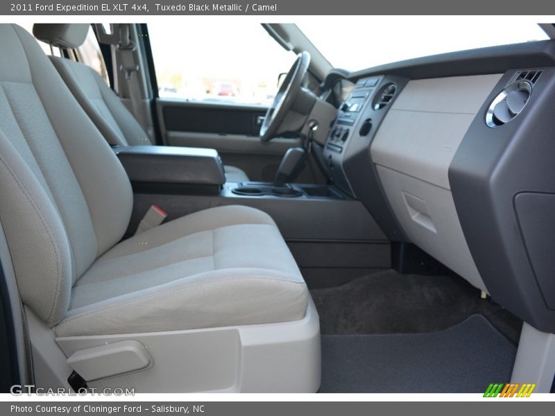 Tuxedo Black Metallic / Camel 2011 Ford Expedition EL XLT 4x4