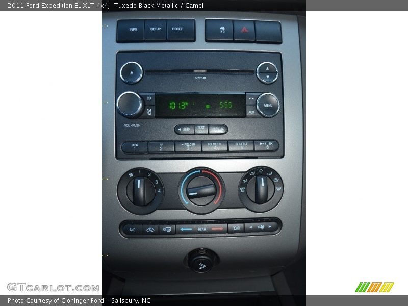Tuxedo Black Metallic / Camel 2011 Ford Expedition EL XLT 4x4
