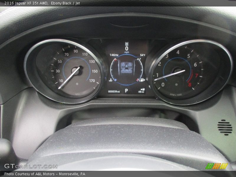 Ebony Black / Jet 2016 Jaguar XF 35t AWD