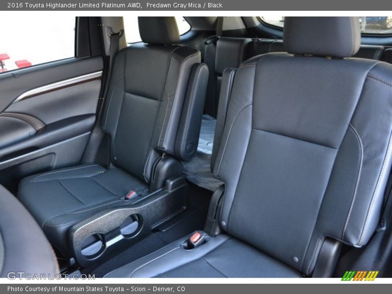 Predawn Gray Mica / Black 2016 Toyota Highlander Limited Platinum AWD