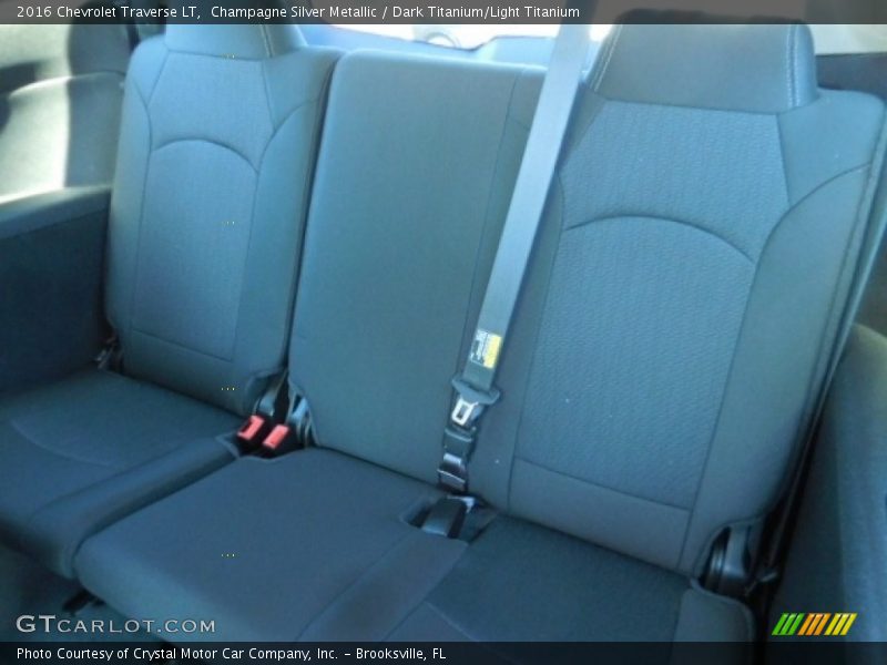 Champagne Silver Metallic / Dark Titanium/Light Titanium 2016 Chevrolet Traverse LT