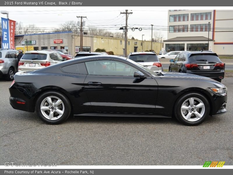 Black / Ebony 2015 Ford Mustang V6 Coupe
