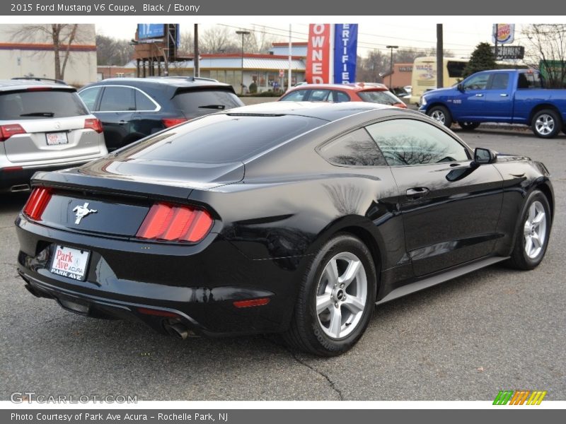 Black / Ebony 2015 Ford Mustang V6 Coupe
