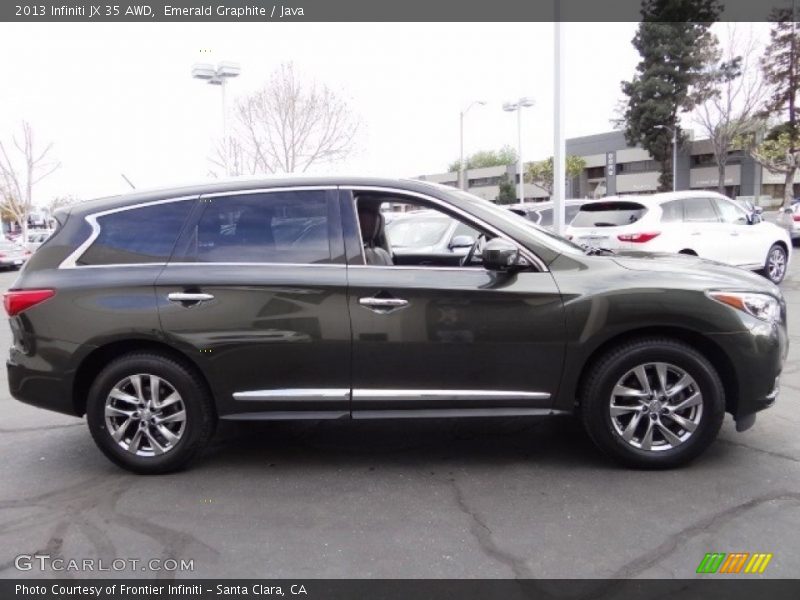 Emerald Graphite / Java 2013 Infiniti JX 35 AWD