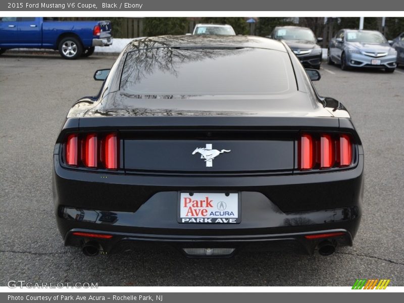 Black / Ebony 2015 Ford Mustang V6 Coupe