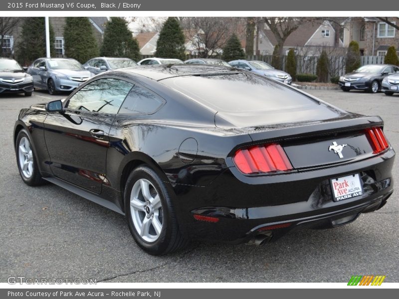 Black / Ebony 2015 Ford Mustang V6 Coupe