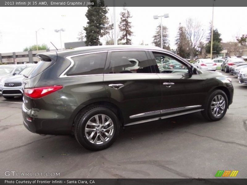 Emerald Graphite / Java 2013 Infiniti JX 35 AWD