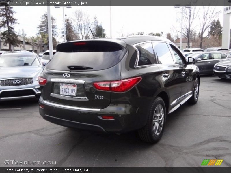 Emerald Graphite / Java 2013 Infiniti JX 35 AWD