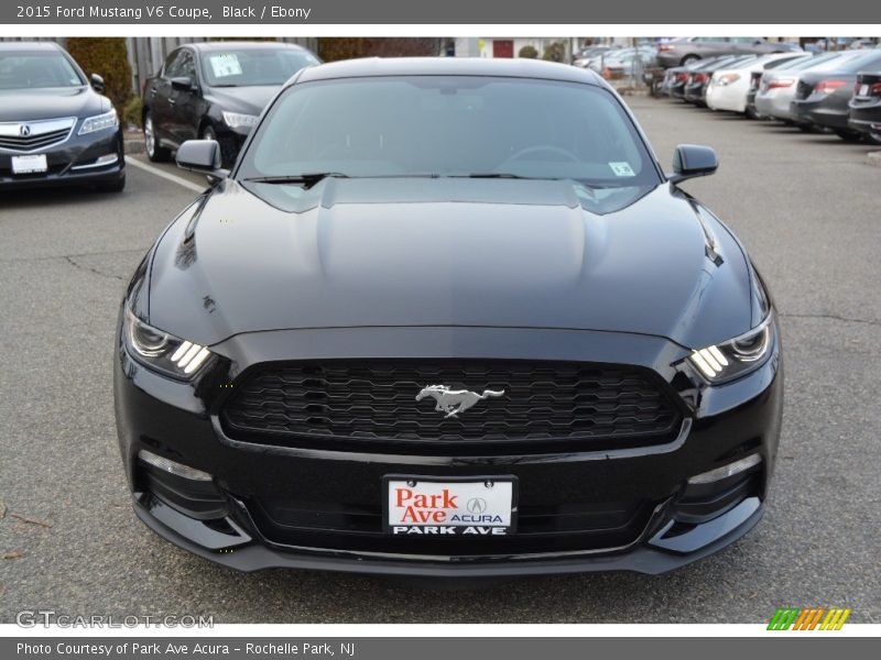 Black / Ebony 2015 Ford Mustang V6 Coupe