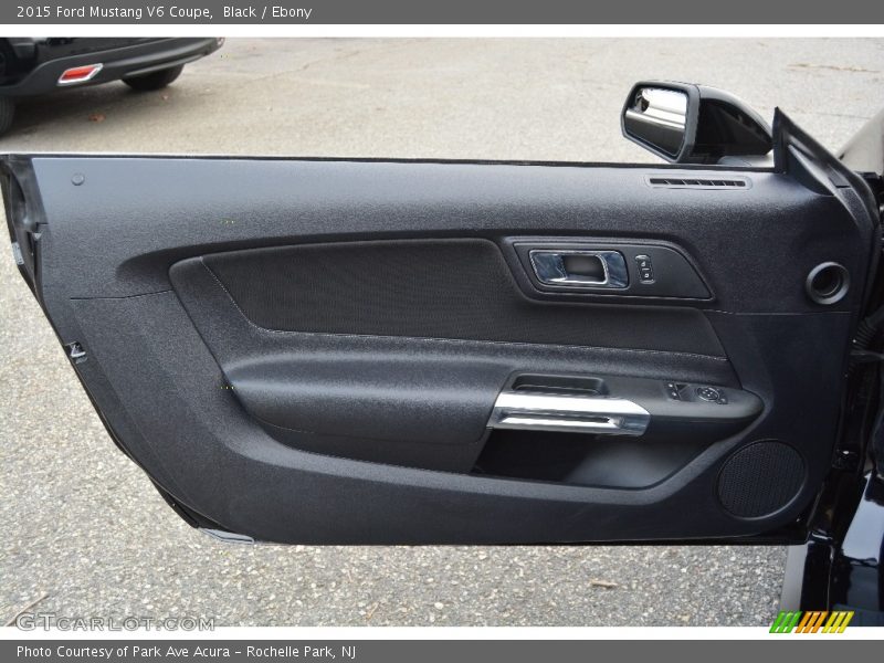 Black / Ebony 2015 Ford Mustang V6 Coupe