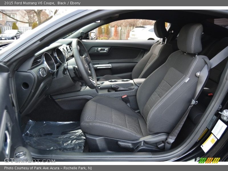 Black / Ebony 2015 Ford Mustang V6 Coupe