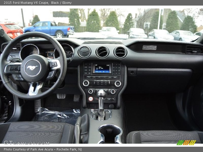 Black / Ebony 2015 Ford Mustang V6 Coupe