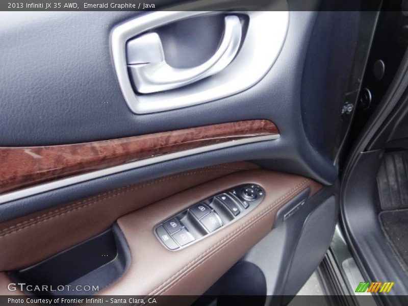 Emerald Graphite / Java 2013 Infiniti JX 35 AWD
