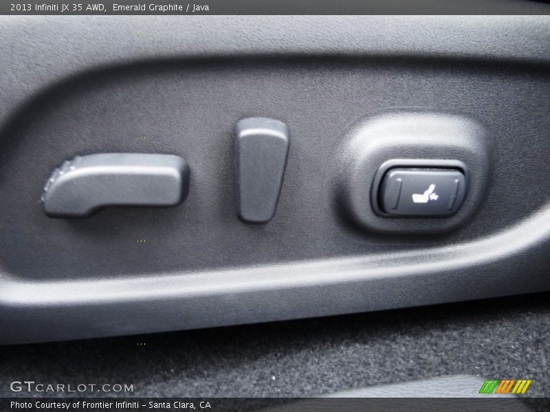 Emerald Graphite / Java 2013 Infiniti JX 35 AWD