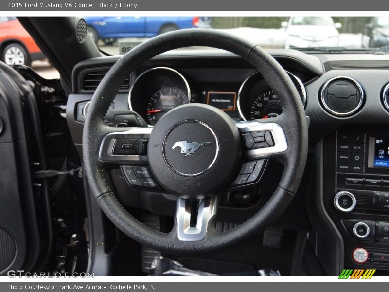 Black / Ebony 2015 Ford Mustang V6 Coupe