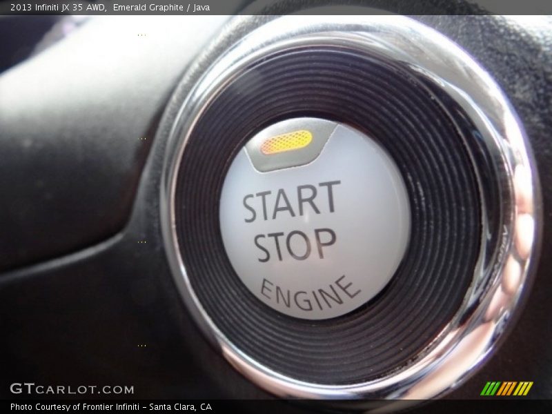 Emerald Graphite / Java 2013 Infiniti JX 35 AWD