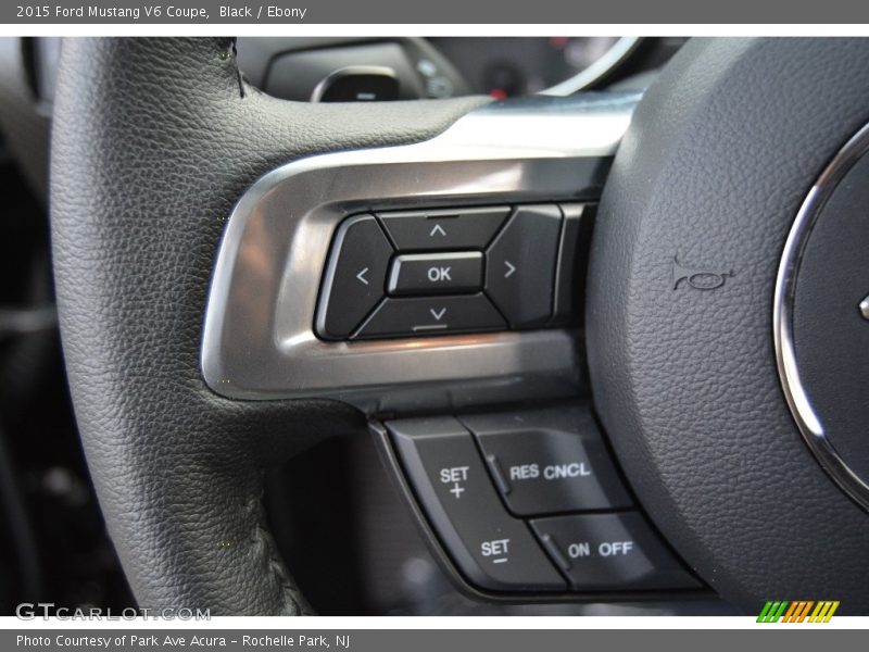 Black / Ebony 2015 Ford Mustang V6 Coupe