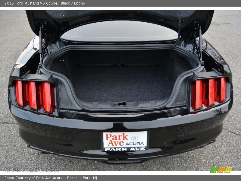 Black / Ebony 2015 Ford Mustang V6 Coupe