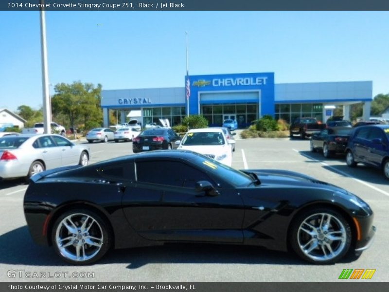 Black / Jet Black 2014 Chevrolet Corvette Stingray Coupe Z51