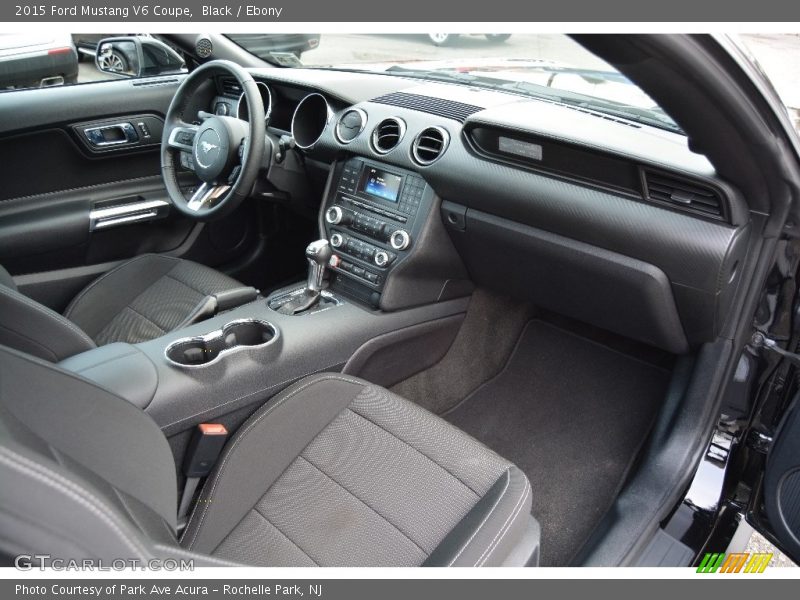 Black / Ebony 2015 Ford Mustang V6 Coupe