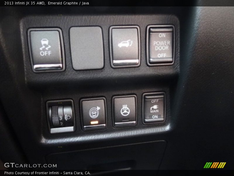 Emerald Graphite / Java 2013 Infiniti JX 35 AWD