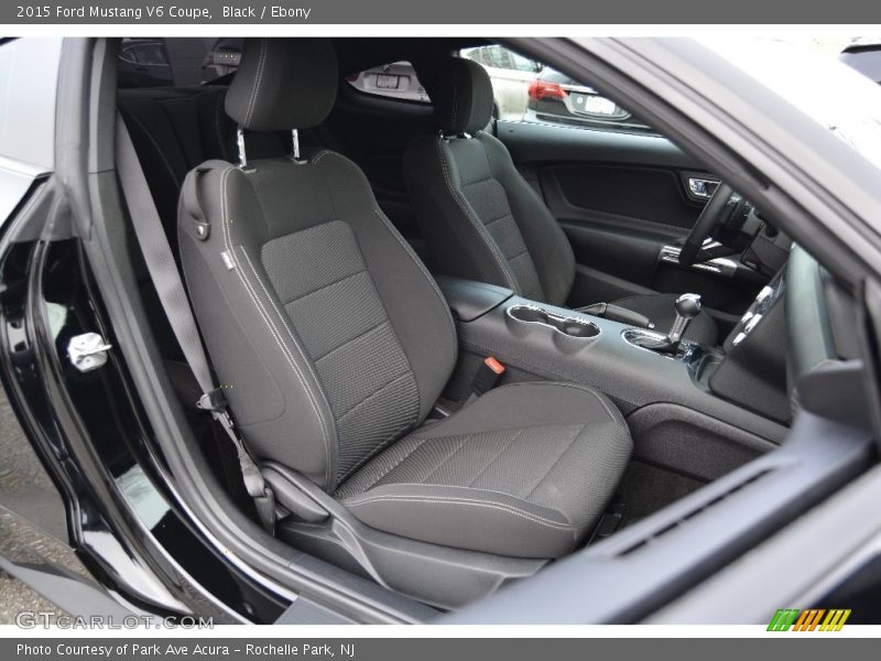 Black / Ebony 2015 Ford Mustang V6 Coupe