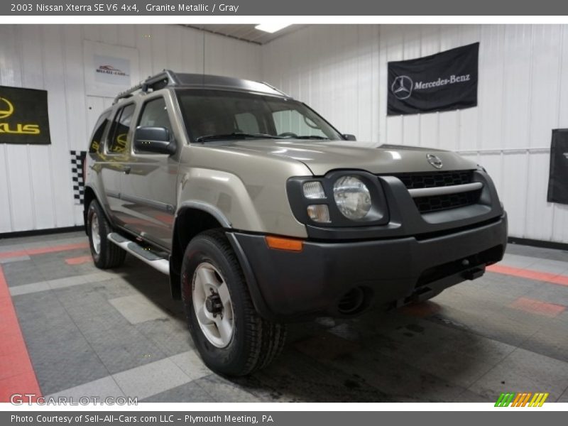 Granite Metallic / Gray 2003 Nissan Xterra SE V6 4x4