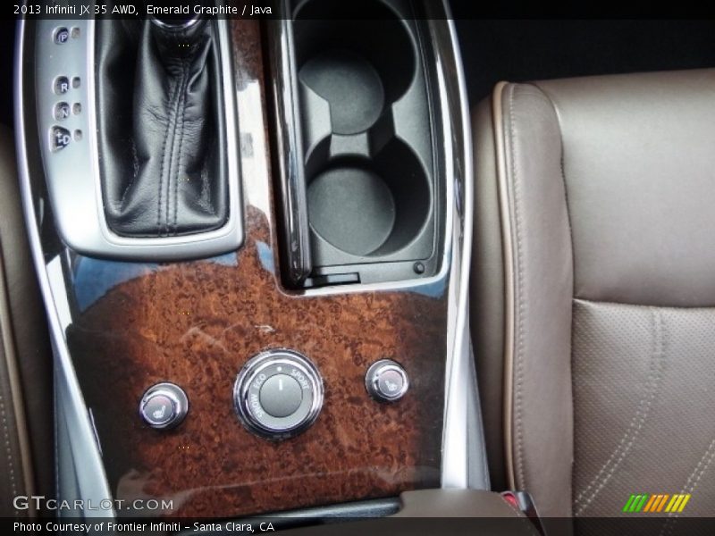 Emerald Graphite / Java 2013 Infiniti JX 35 AWD