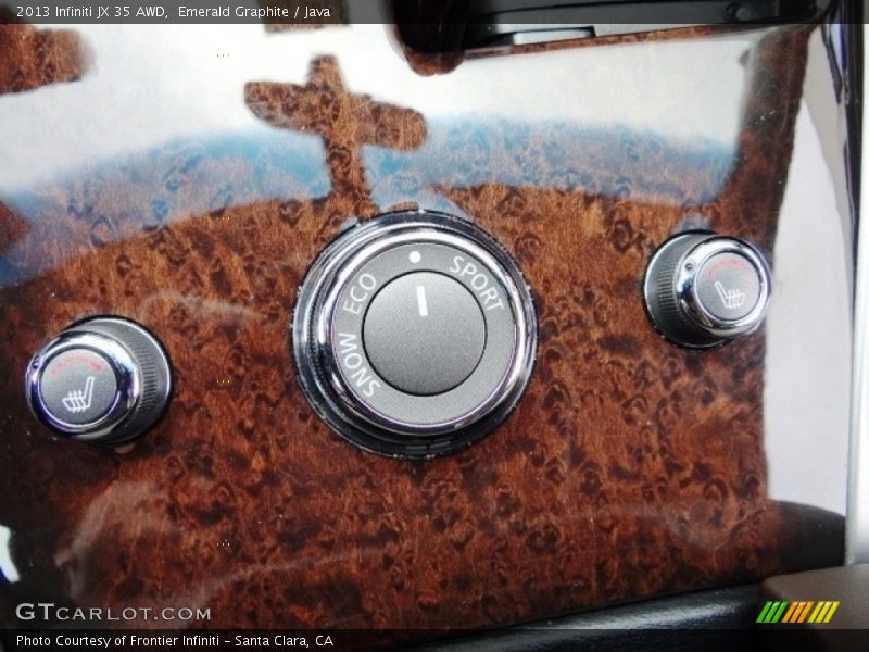 Emerald Graphite / Java 2013 Infiniti JX 35 AWD
