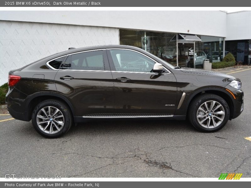  2015 X6 xDrive50i Dark Olive Metallic