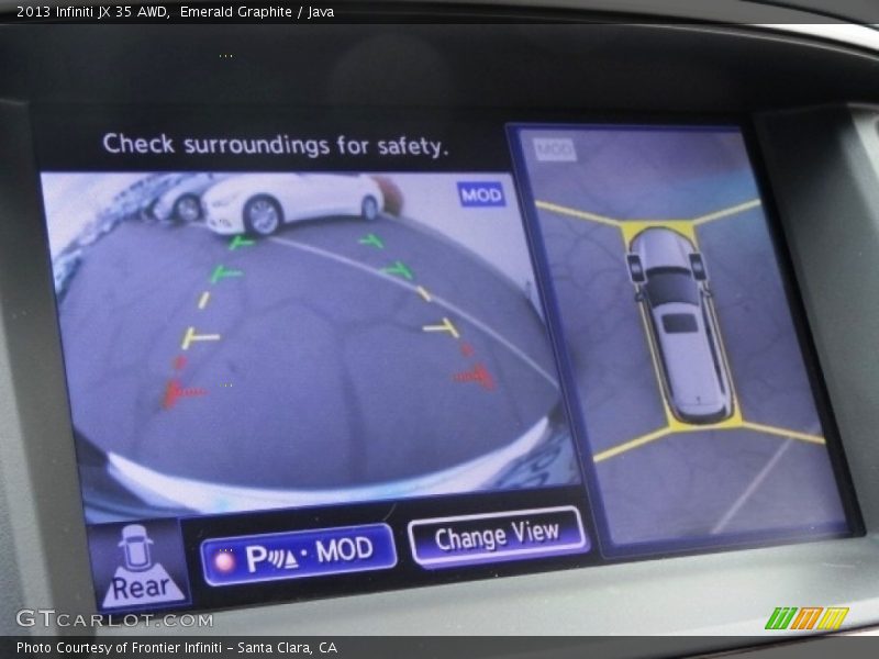 Emerald Graphite / Java 2013 Infiniti JX 35 AWD